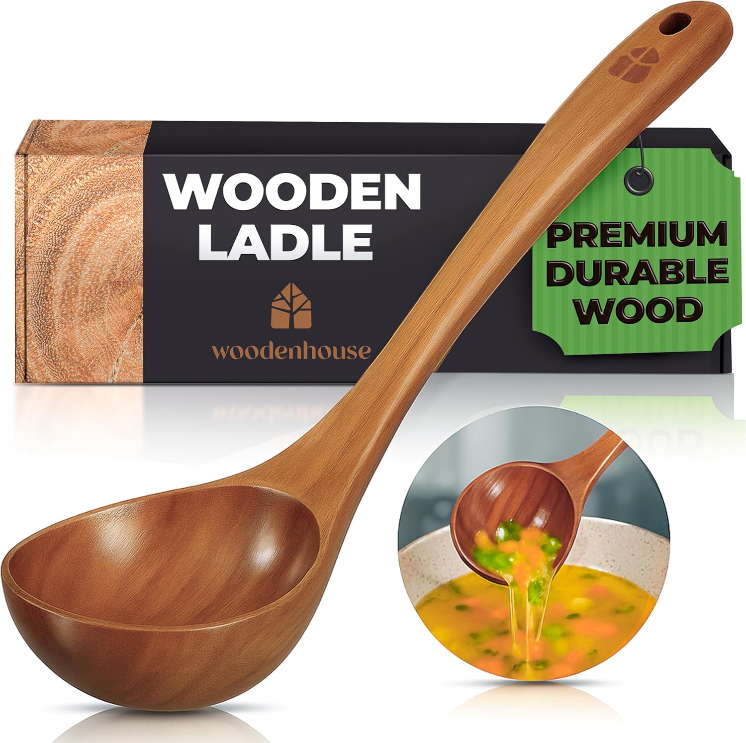 Wooden Ladle - Image 2